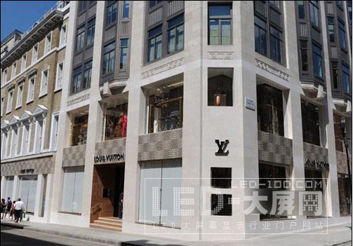 大族元亨高密度樓梯屏亮相倫敦LV