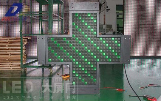 德彩光電成功研發(fā)十字架顯示屏