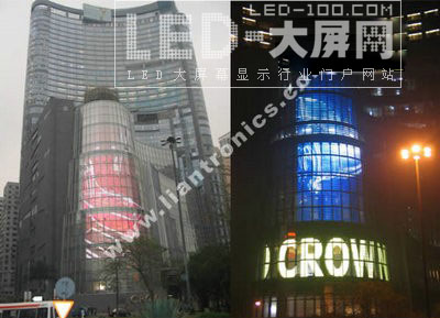 聯(lián)建光電成功打造澳門皇冠酒店LED燈飾屏